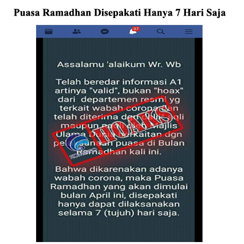 Puasa Ramadhan Disepakati Hanya 7 Hari Saja