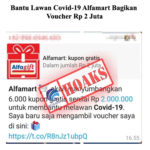 Bantu Lawan Covid-19 Alfamart Bagikan Voucher Rp 2 Juta