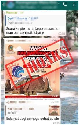 Pemkab Karanganyar Ajak Warga Tidak Upload Pemberitaan Tentang Covid-19