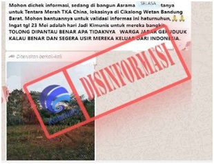 Sedang Dibangun Asrama Tentara Merah China di Cikalong Wetan Jabar