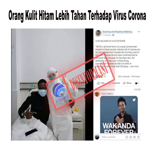 Orang Kulit Hitam Lebih Tahan Terhadap Virus Corona