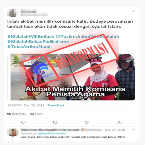 Inilah Akibat Memilih Komisaris Kafir”