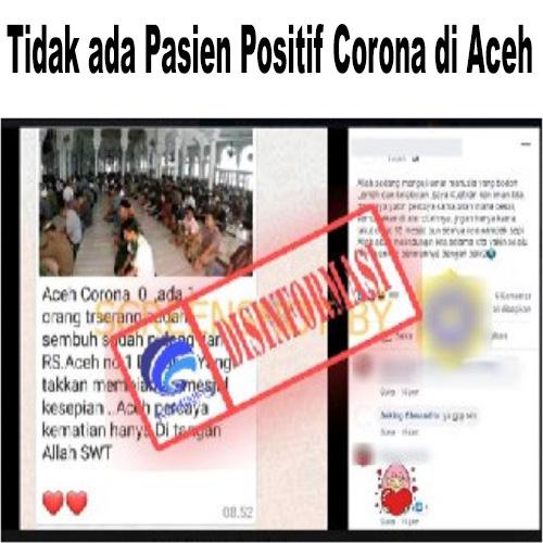 Tidak ada Pasien Positif Corona di Aceh