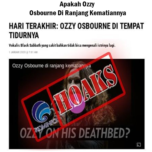 Apakah Ozzy Osbourne di Ranjang Kematiannya