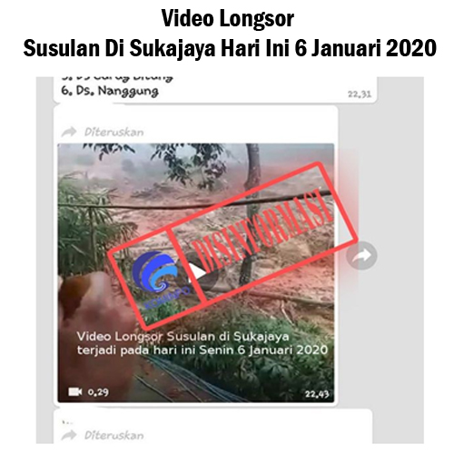 Video Longsor Susulan Di Sukajaya Hari Ini 6 Januari 2020