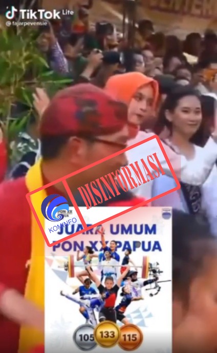 Video Ridwan Kamil Rayakan Jabar Juara Umum PON XX Papua Tanpa Patuhi Prokes