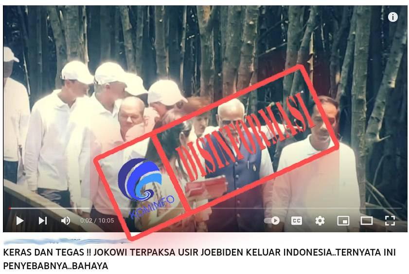 Jokowi Usir Joe Biden dari Indonesia
