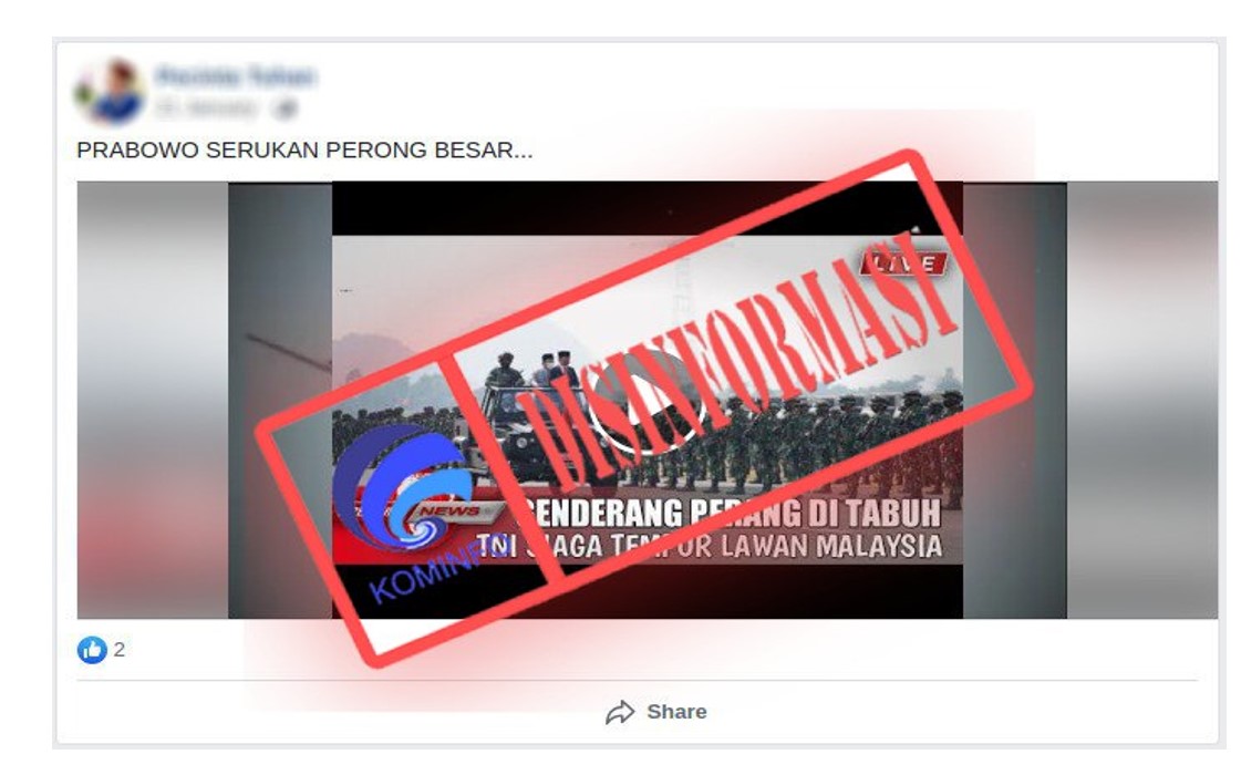 Video “GENDERANG PERANG DI TABUH TNI SIAGA TEMPUR LAWAN MALAYSIA”