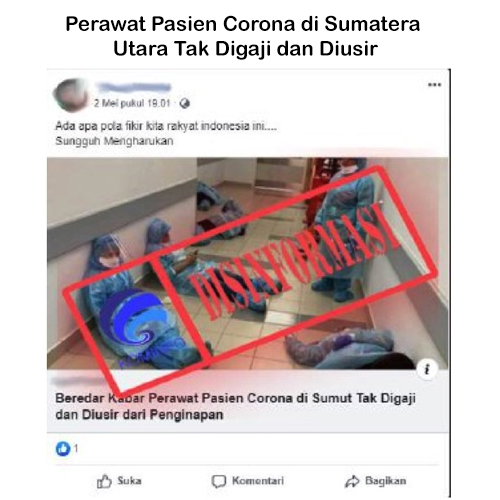 Perawat Pasien Corona di Sumatera Utara Tak Digaji dan Diusir