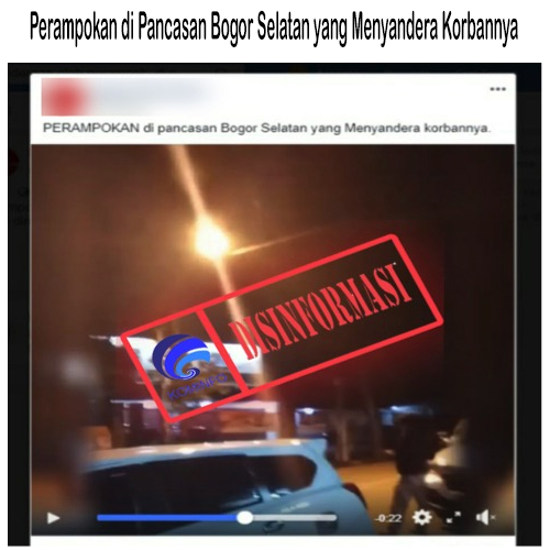 Perampokan di Pancasan Bogor Selatan yang Menyandera Korbannya