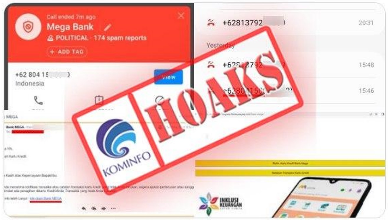 Modus Penipuan Mengatasnamakan Call Center Bank Mega