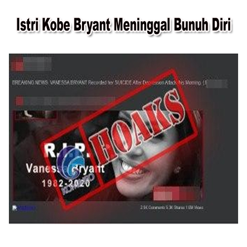 Istri Kobe Bryant Meninggal Bunuh Diri