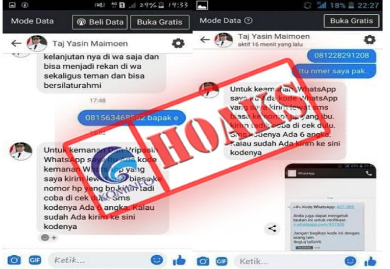 Akun Facebook Mengatasnamakan Wakil Gubernur Jawa Tengah