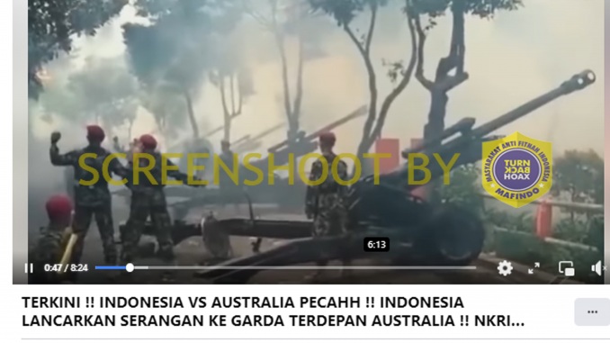 Indonesia Vs Australia Pecah!!! Indonesia Lancarkan Serangan Ke Garda Terdepan Australia