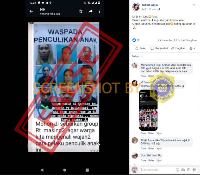 “Poster WASPADA PENCULIKAN ANAK”