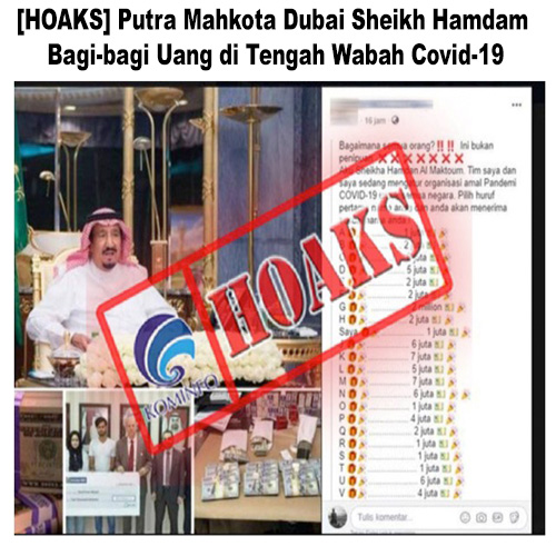 Putra Mahkota Dubai Sheikh Hamdam Bagi-bagi Uang di Tengah Wabah Covid-19