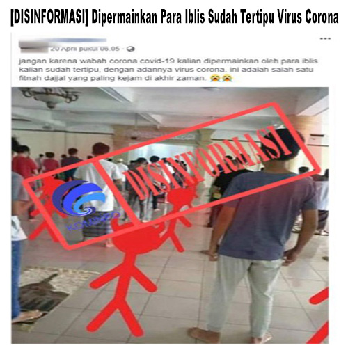 Dipermainkan Para Iblis Sudah Tertipu Virus Corona