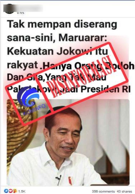 Pernyataan Maruarar Sebut Orang yang Tak Pilih Jokowi Bodoh dan Gila