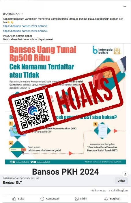 Tautan Penyaluran Bantuan PKH Rp500.000