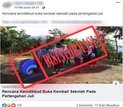 Kemendikbud Buka Kembali Sekolah pada Bulan Juli