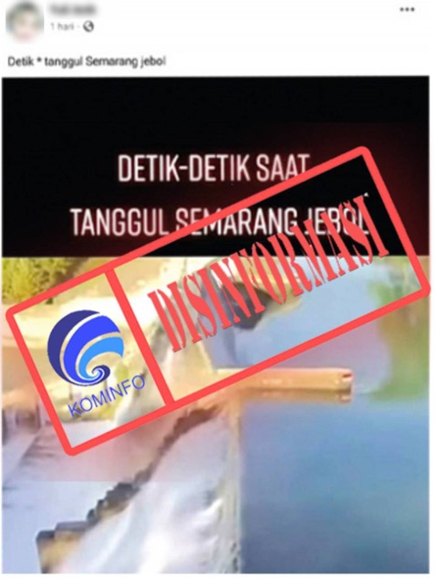 Video Detik-Detik Jebolnya Tanggul di Semarang