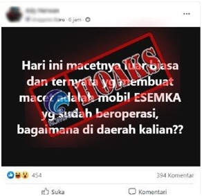 Jalanan Macet karena Mobil Esemka Beroperasi