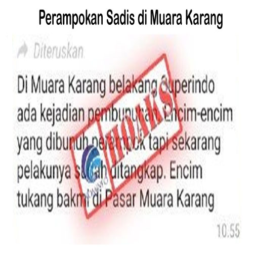 Perampokan Sadis di Muara Karang