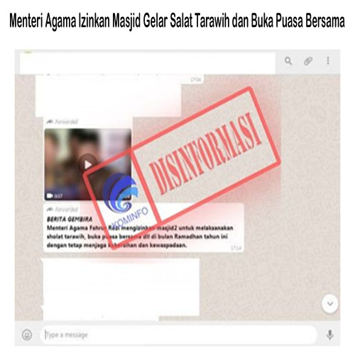 Menteri Agama Izinkan Masjid Gelar Salat Tarawih dan Buka Puasa Bersama