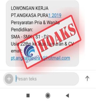 Lowongan Kerja PT Angkasa Pura 1 Tahun 2019