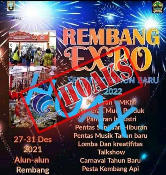 Flyer Semarak Tahun Baru Rembang Expo