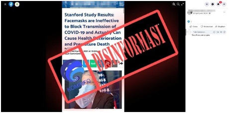 Universitas Stanford Klaim Masker Tidak Efektif Cegah Covid-19