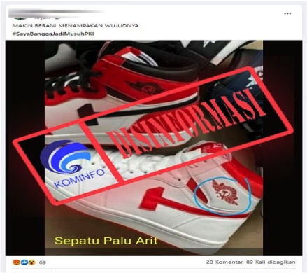 PKI Semakin Berani Perlihatkan Wujudnya Lewat Sepatu