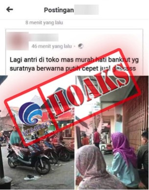 Toko Emas Murah Hati Bangkrut