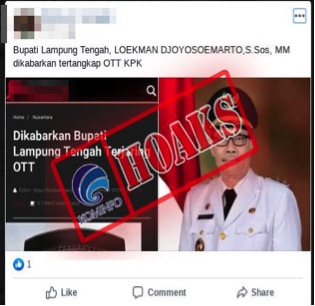 Bupati Lampung Tengah Tertangkap OTT KPK