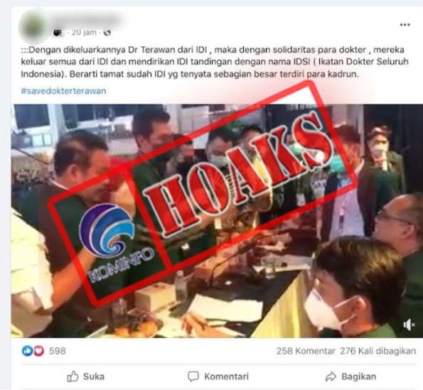 Banyak Dokter Keluar dari IDI dan Bentuk IDI Tandingan