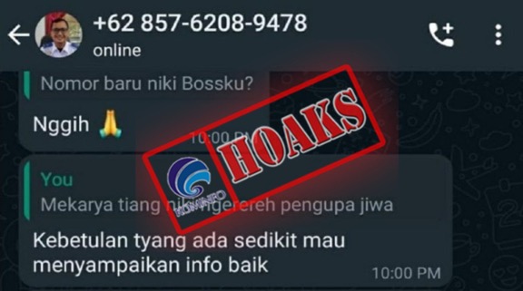 Akun WhatsApp Mengatasnamakan Kepala Seksi Terminal Dinas Perhubungan Kabupaten Buleleng