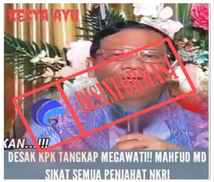 Video Mahfud MD Desak KPK agar Menangkap Megawati